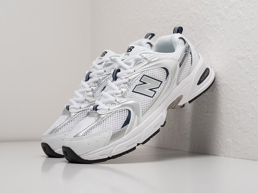 New Balance 530 белые кожа мужские (AR25225) - фото 2 New Balance 530 белые кожа мужские (AR25225) - фото 2