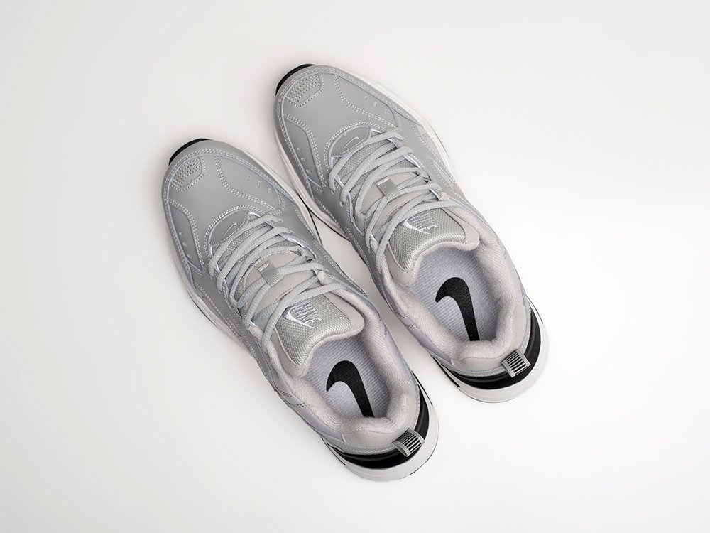 Nike M2K Tekno серые кожа мужские (AR25261) - фото 3 Nike M2K Tekno серые кожа мужские (AR25261) - фото 3