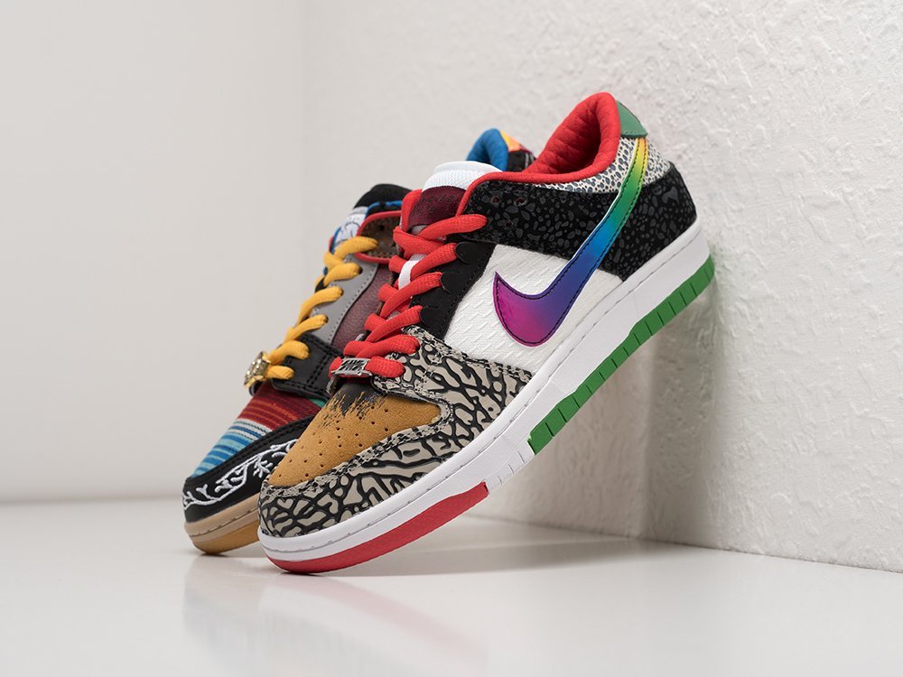 Nike SB Dunk Low What The P-Rod WMNS разноцветные кожа женские (AR25272) - фото 2