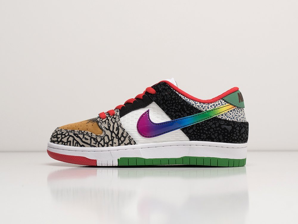 Nike SB Dunk Low What The P-Rod WMNS разноцветные кожа женские (AR25272) - фото 1