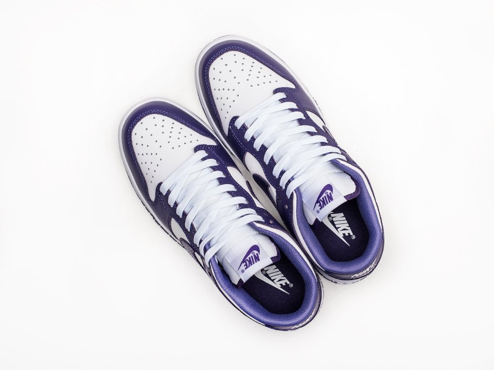 Nike SB Dunk Low Championship Court Purple WMNS фиолетовые кожа женские (AR25274) - фото 3 Nike SB Dunk Low Championship Court Purple WMNS фиолетовые кожа женские (AR25274) - фото 3