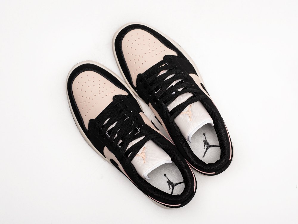 Nike Air Jordan 1 Low черные замша мужские (AR25284) - фото 3 Nike Air Jordan 1 Low черные замша мужские (AR25284) - фото 3