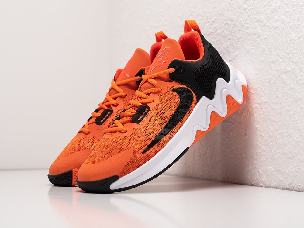 Nike Giannis Immortality 2 Orange Blaze оранжевые текстиль мужские (AR25291) - фото 2