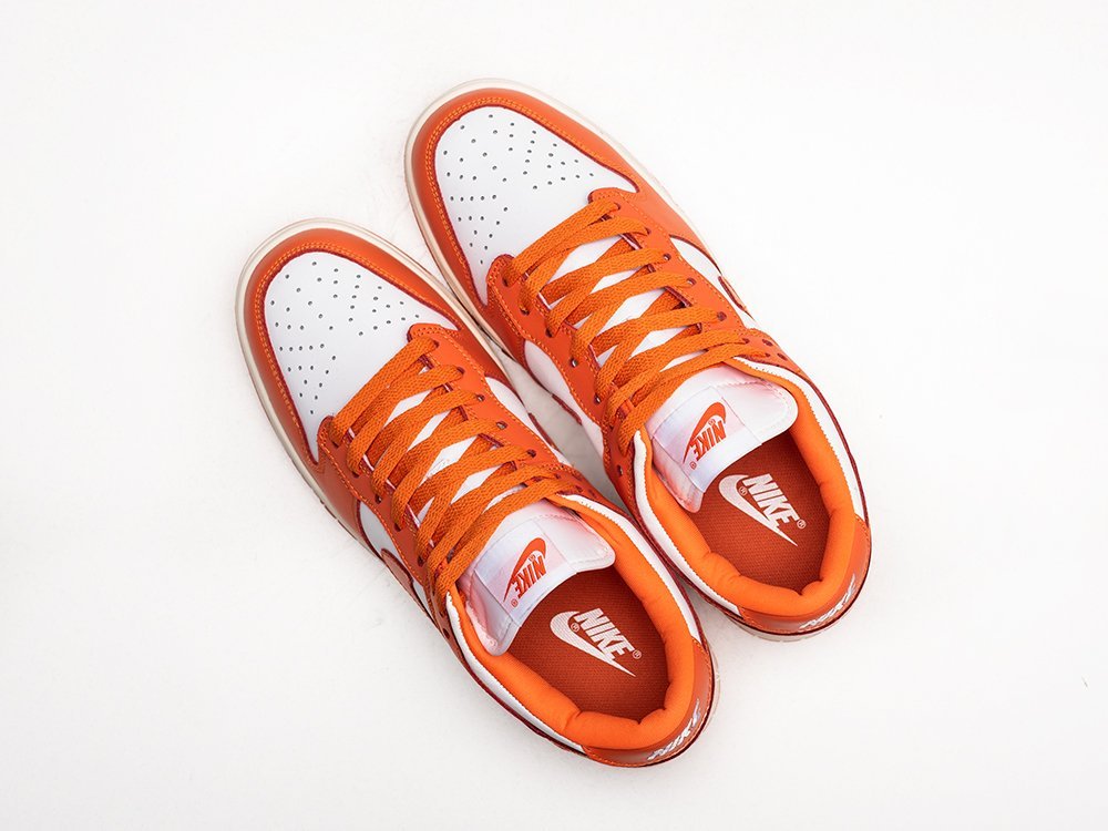 Nike SB Dunk Low Syracuse оранжевые кожа мужские (AR25294) - фото 3 Nike SB Dunk Low Syracuse оранжевые кожа мужские (AR25294) - фото 3