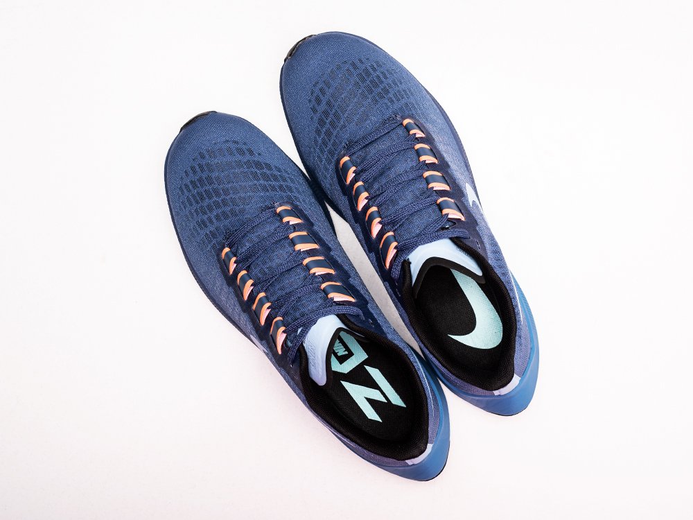 Nike Zoom Pegasus 37 синие текстиль мужские (AR25296) - фото 3