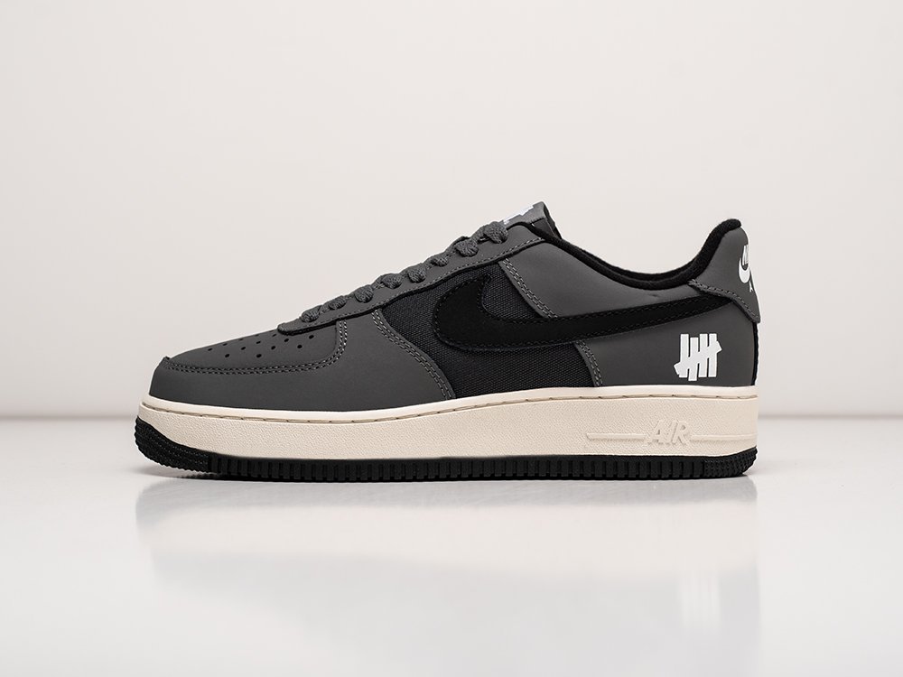 Nike Air Force 1 Low x Undefeated серые кожа мужские (AR25437) - фото 1