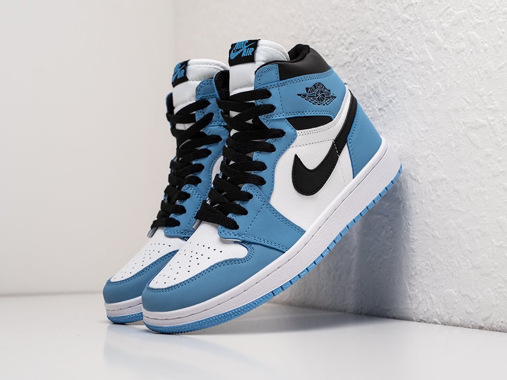 Nike Air Jordan 1 Retro High OG PS «University Blue» WMNS голубые кожа женские (AR25443) - фото 2 Nike Air Jordan 1 Retro High OG PS «University Blue» WMNS голубые кожа женские (AR25443) - фото 2