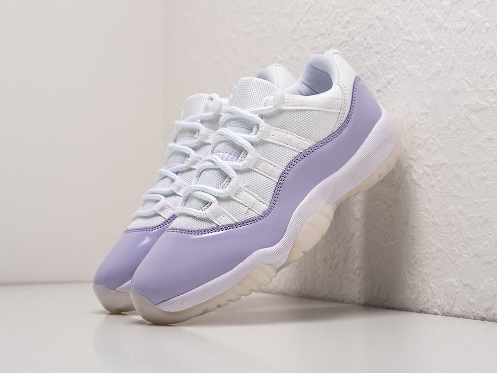 Nike Air Jordan 11 Low WMNS белые текстиль женские (AR25456) - фото 2 Nike Air Jordan 11 Low WMNS белые текстиль женские (AR25456) - фото 2
