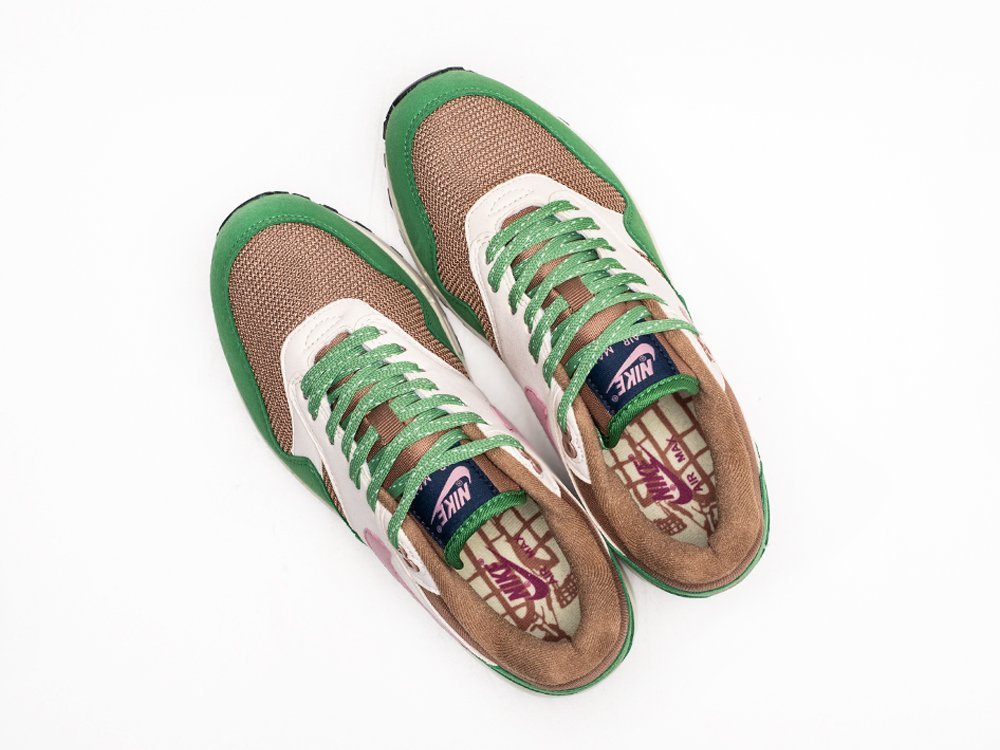 Nike Air Max 1 «Treeline» разноцветные замша мужские (AR25459) - фото 3 Nike Air Max 1 «Treeline» разноцветные замша мужские (AR25459) - фото 3