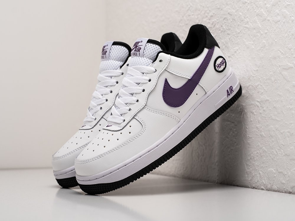 Nike Air Force 1 Low «Hoops» WMNS белые кожа женские (AR25465) - фото 2