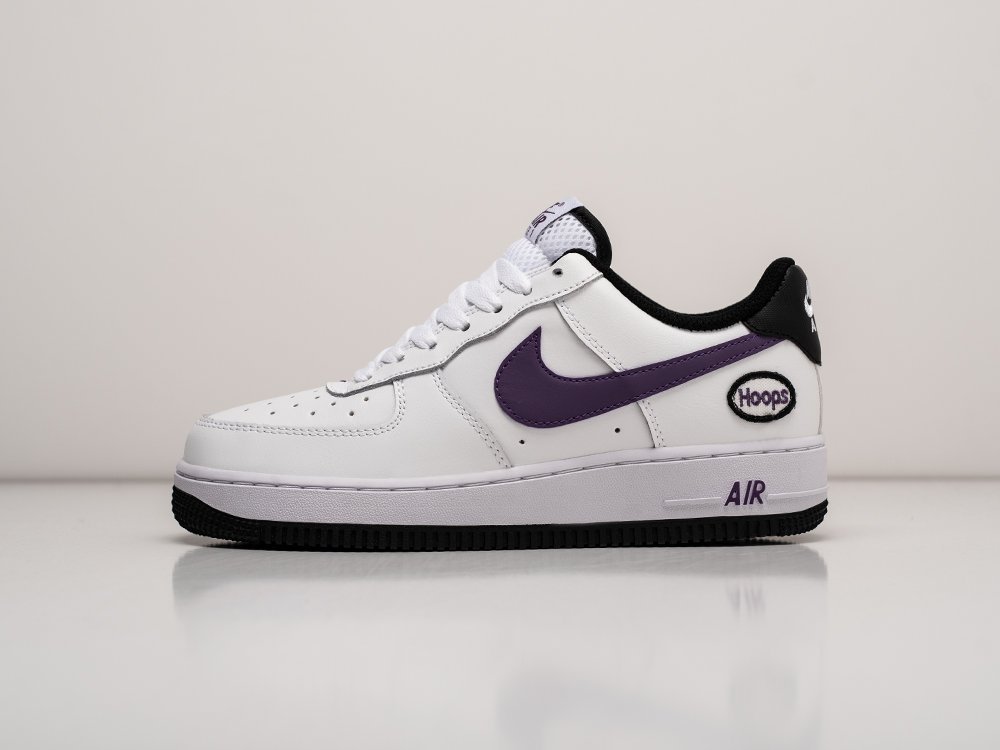 Nike Air Force 1 Low «Hoops» WMNS белые кожа женские (AR25465) - фото 1