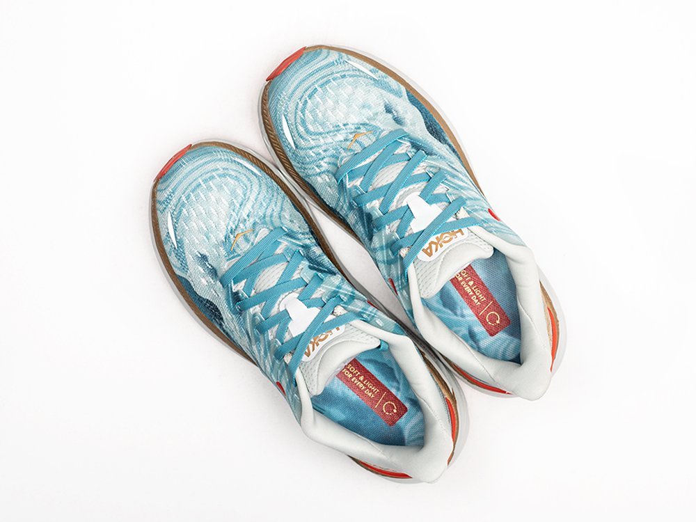 Hoka Clifton 8 голубые текстиль мужские (AR25468) - фото 3 Hoka Clifton 8 голубые текстиль мужские (AR25468) - фото 3