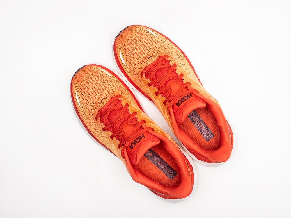 Hoka Clifton 8 оранжевые текстиль мужские (AR25472) - фото 3 Hoka Clifton 8 оранжевые текстиль мужские (AR25472) - фото 3