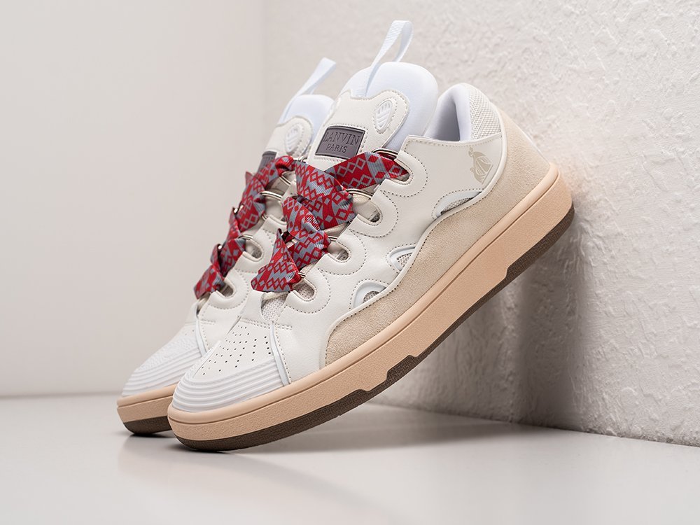 Lanvin Curb белые кожа мужские (AR25482) - фото 2 Lanvin Curb белые кожа мужские (AR25482) - фото 2