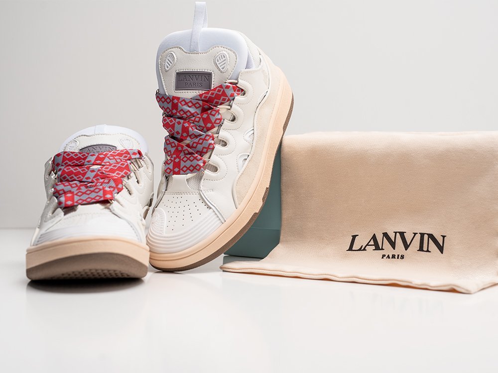 Lanvin Curb белые кожа мужские (AR25482) - фото 4 Lanvin Curb белые кожа мужские (AR25482) - фото 4