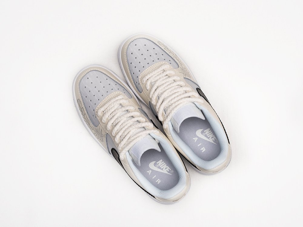 Nike Air Force 1 Low WMNS бежевые кожа женские (AR25484) - фото 3 Nike Air Force 1 Low WMNS бежевые кожа женские (AR25484) - фото 3
