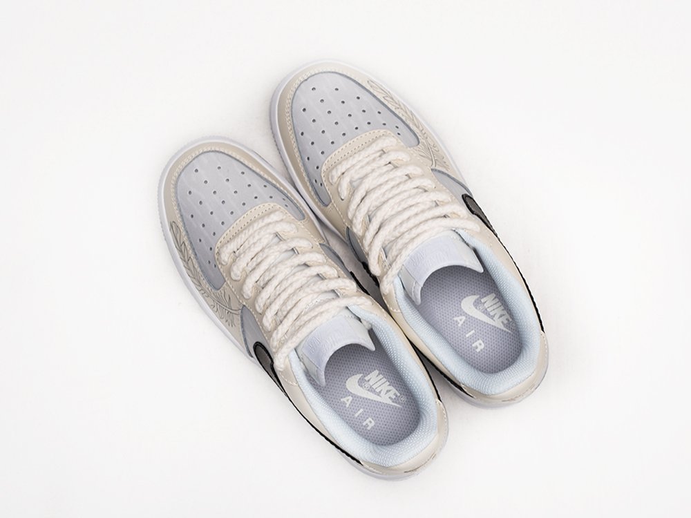 Nike Air Force 1 Low бежевые кожа мужские (AR25485) - фото 3 Nike Air Force 1 Low бежевые кожа мужские (AR25485) - фото 3