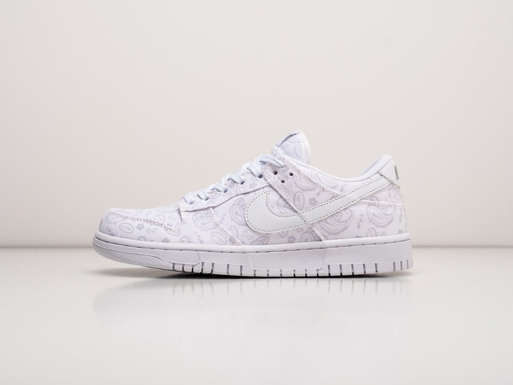 Nike SB Dunk Low Denim WMNS белые текстиль женские (AR25488) - фото 1