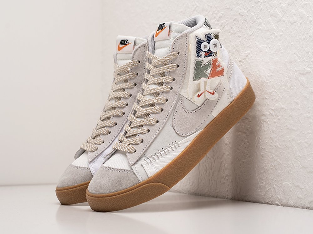 Nike Blazer Mid 77 «Voodoo» серые замша мужские (AR25492) - фото 2 Nike Blazer Mid 77 «Voodoo» серые замша мужские (AR25492) - фото 2