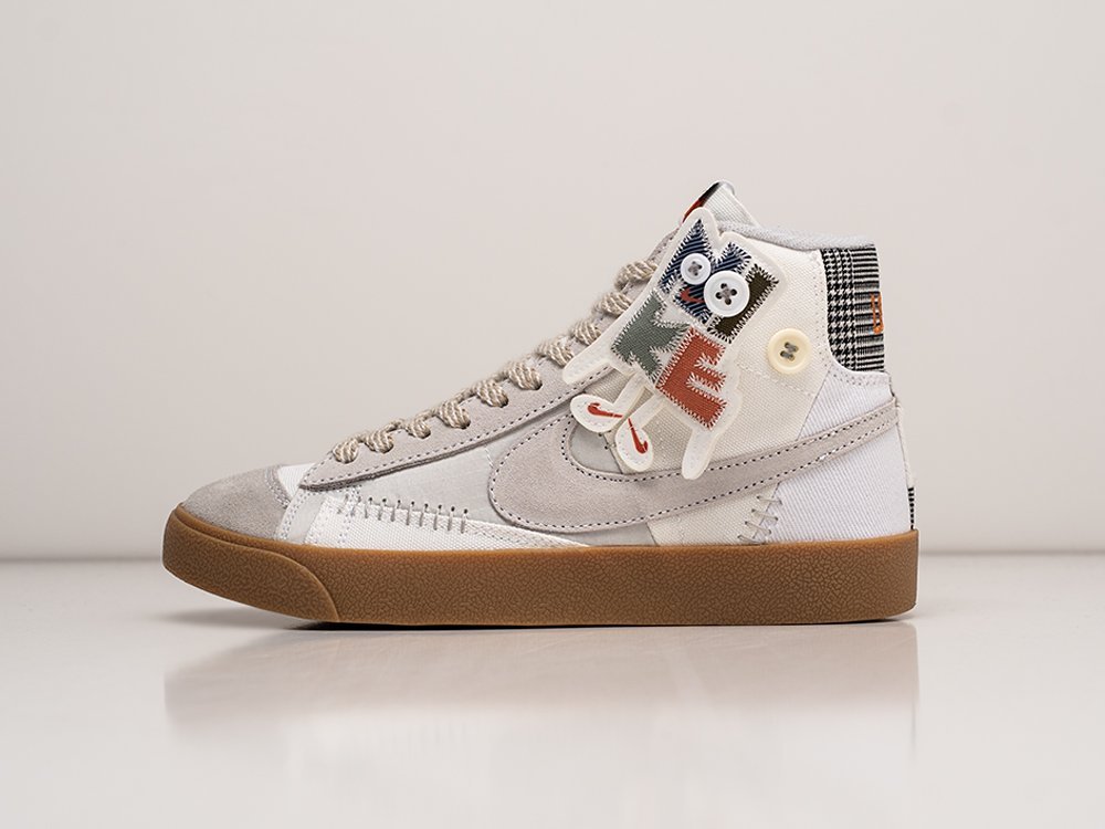 Nike Blazer Mid 77 «Voodoo» серые замша мужские (AR25492) - фото 1 Nike Blazer Mid 77 «Voodoo» серые замша мужские (AR25492) - фото 1