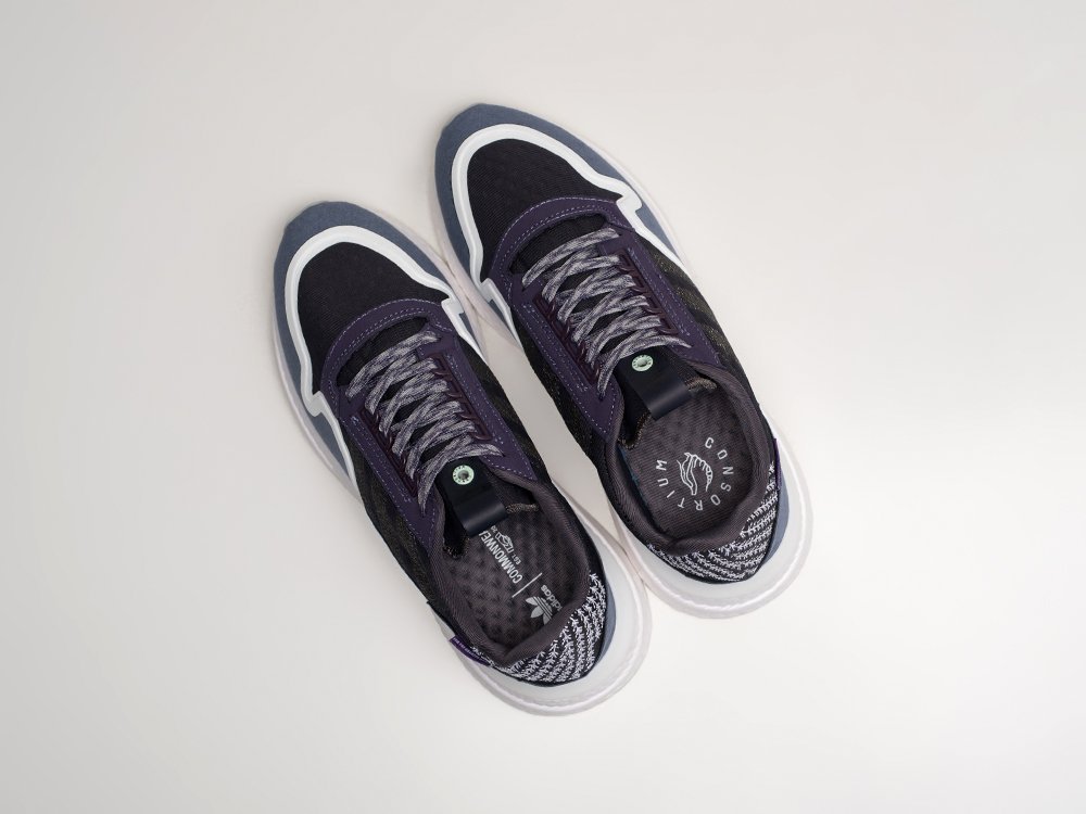 Adidas x Consortium x Commonwealth ZX 500 RM FNF Violet фиолетовые текстиль мужские (AR25497) - фото 3