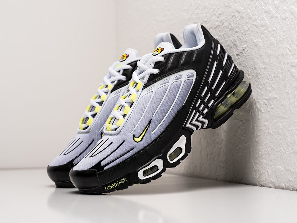 Nike Air Max Plus 3 голубые текстиль мужские (AR25536) - фото 2 Nike Air Max Plus 3 голубые текстиль мужские (AR25536) - фото 2