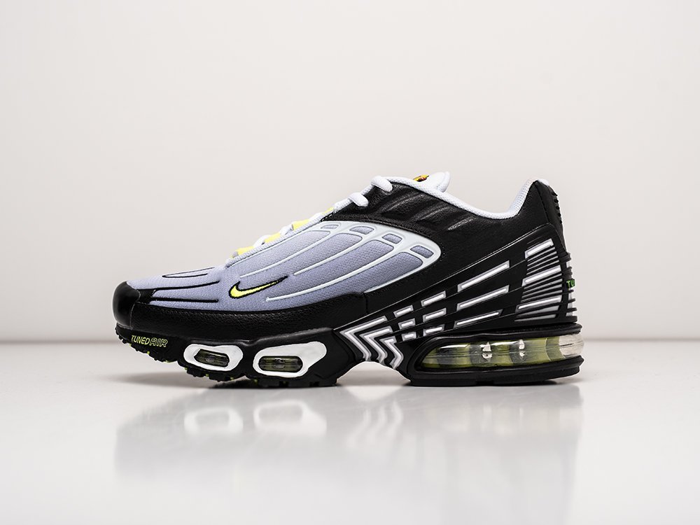 Nike Air Max Plus 3 голубые текстиль мужские (AR25536) - фото 1 Nike Air Max Plus 3 голубые текстиль мужские (AR25536) - фото 1