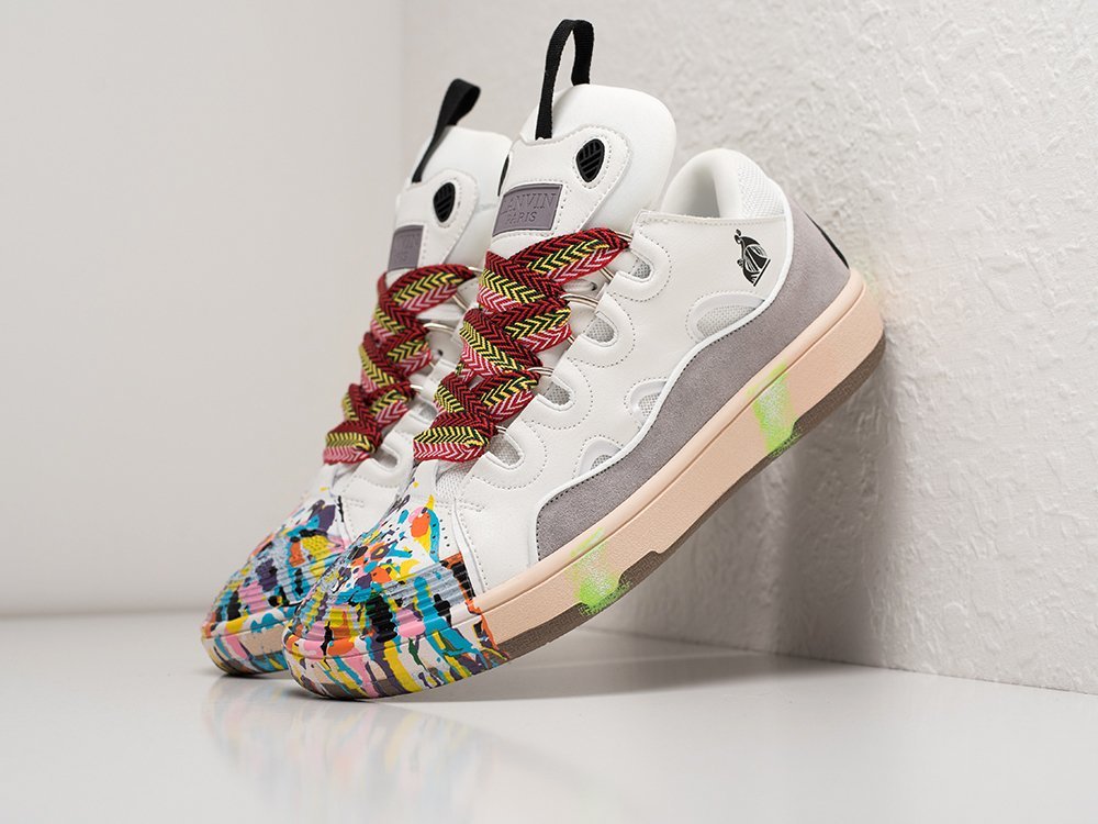 Lanvin Curb белые кожа мужские (AR25538) - фото 2 Lanvin Curb белые кожа мужские (AR25538) - фото 2