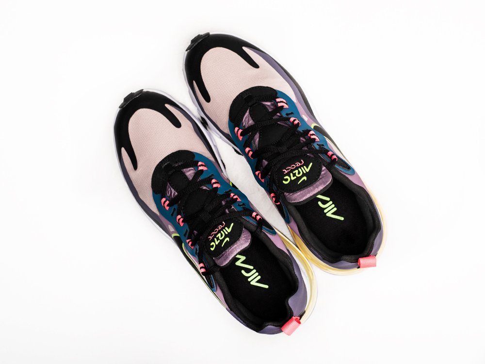 Nike Air Max 270 React розовые текстиль мужские (AR25546) - фото 3 Nike Air Max 270 React розовые текстиль мужские (AR25546) - фото 3