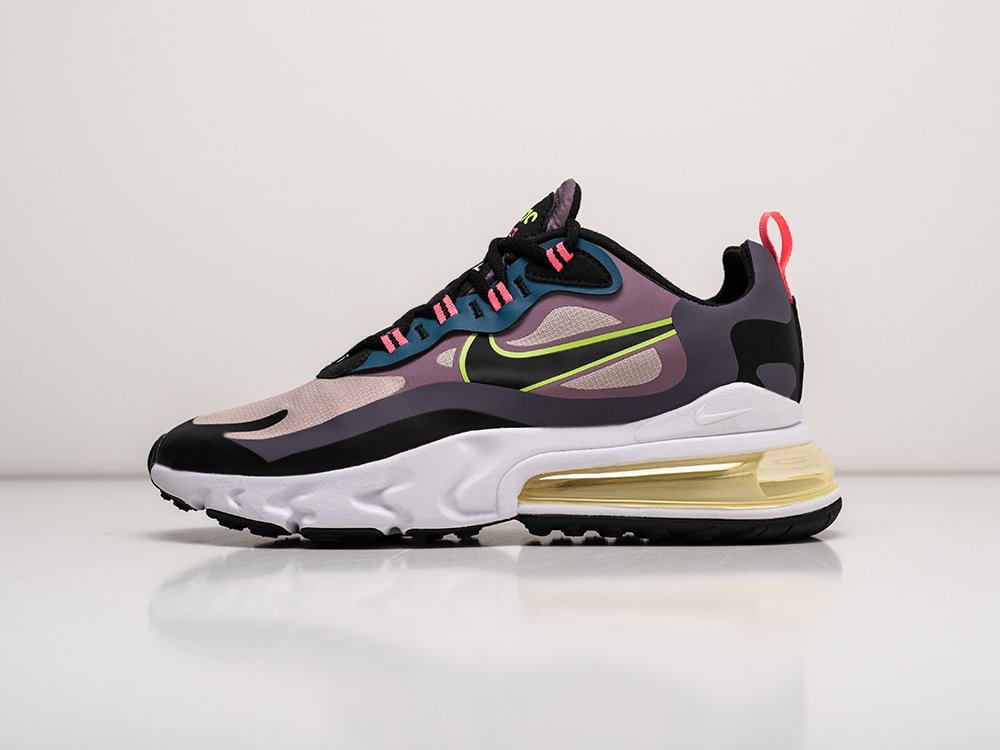 Nike Air Max 270 React розовые текстиль мужские (AR25546) - фото 1 Nike Air Max 270 React розовые текстиль мужские (AR25546) - фото 1