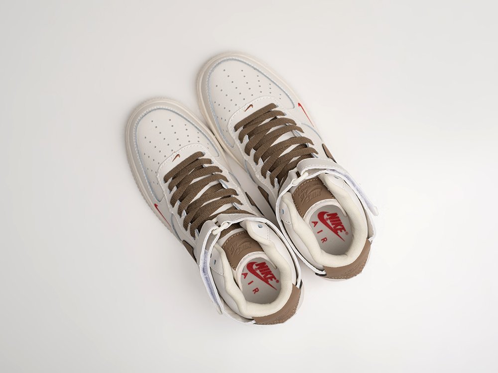 Nike Air Force 1 WMNS белые кожа женские (AR25551) - фото 3 Nike Air Force 1 WMNS белые кожа женские (AR25551) - фото 3