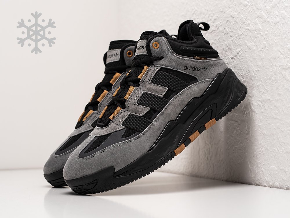 Adidas Niteball Hi Winter серые текстиль мужские (AR25558) - фото 2 Adidas Niteball Hi Winter серые текстиль мужские (AR25558) - фото 2