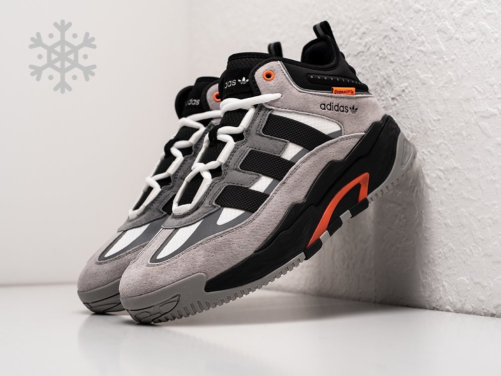 Adidas Niteball Hi Winter серые текстиль мужские (AR25588) - фото 2 Adidas Niteball Hi Winter серые текстиль мужские (AR25588) - фото 2