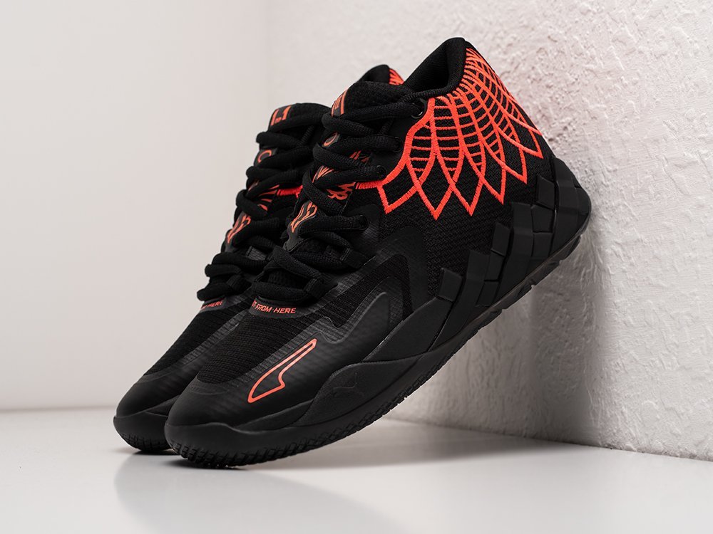 Puma MB.01 Black Blast черные текстиль мужские (AR25612) - фото 2 Puma MB.01 Black Blast черные текстиль мужские (AR25612) - фото 2