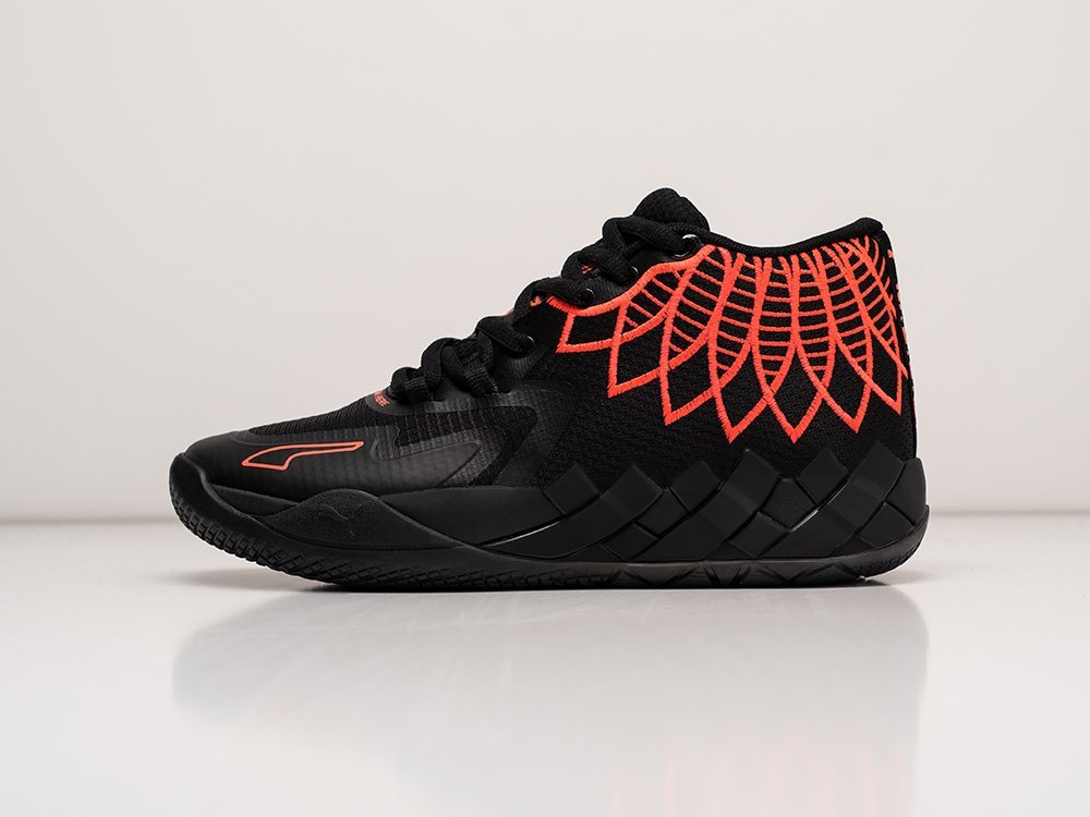 Puma MB.01 Black Blast черные текстиль мужские (AR25612) - фото 1 Puma MB.01 Black Blast черные текстиль мужские (AR25612) - фото 1