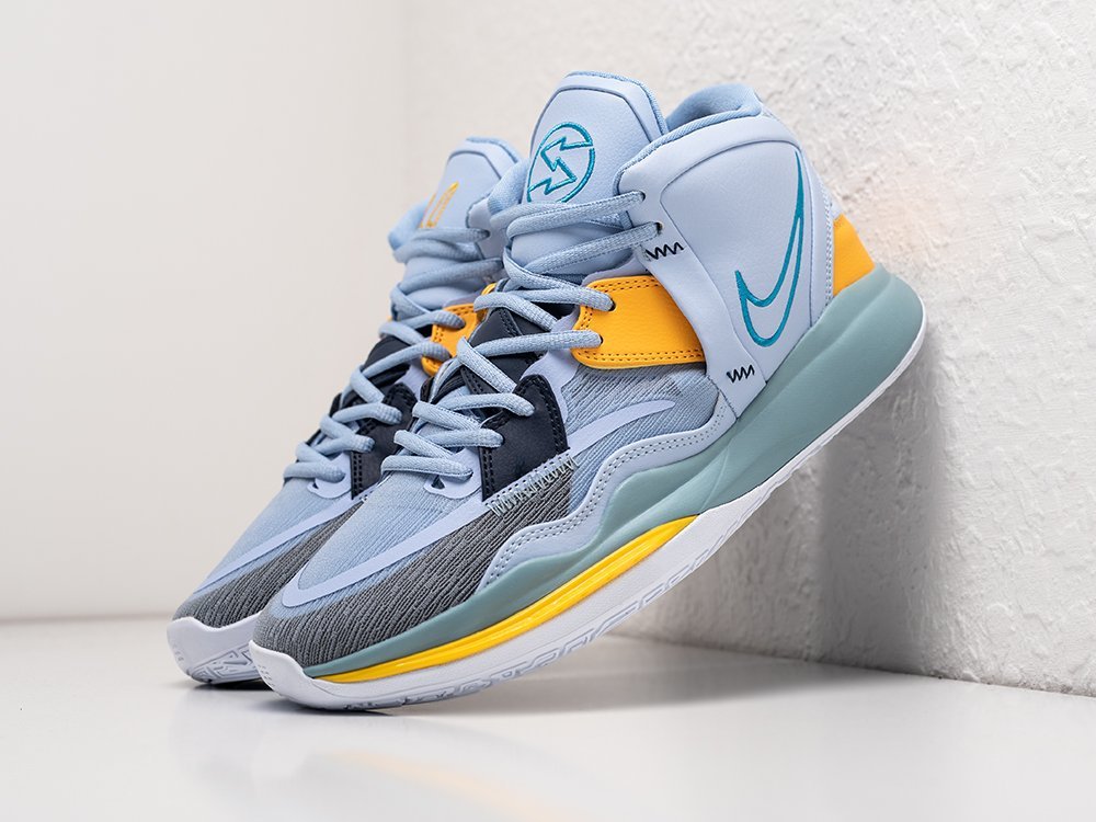 Nike Kyrie 8 Infinity Future Past голубые текстиль мужские (AR25613) - фото 2 Nike Kyrie 8 Infinity Future Past голубые текстиль мужские (AR25613) - фото 2