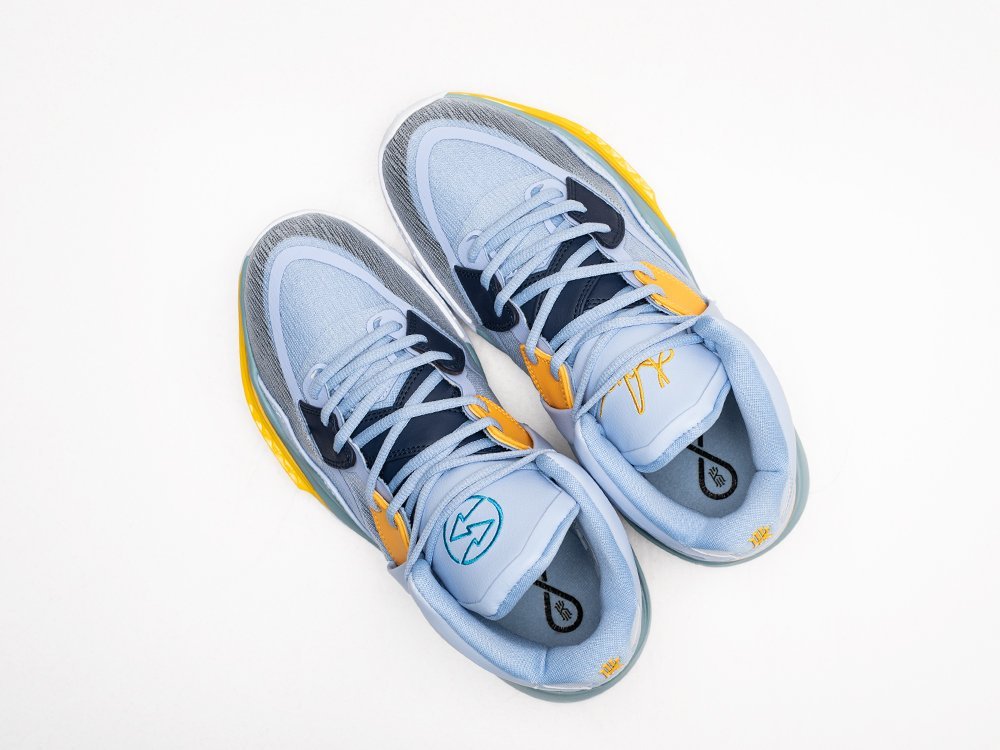 Nike Kyrie 8 Infinity Future Past голубые текстиль мужские (AR25613) - фото 3 Nike Kyrie 8 Infinity Future Past голубые текстиль мужские (AR25613) - фото 3