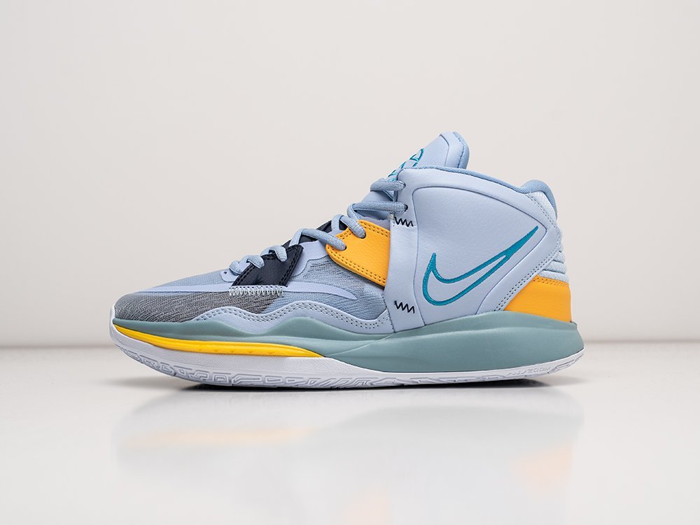 Nike Kyrie 8 Infinity Future Past голубые текстиль мужские (AR25613) - фото 1 Nike Kyrie 8 Infinity Future Past голубые текстиль мужские (AR25613) - фото 1
