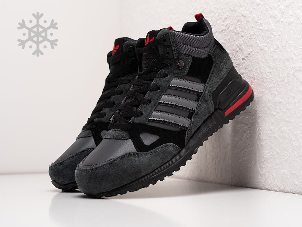 Adidas ZX 750 Hi Winter серые замша мужские (AR25626) - фото 2 Adidas ZX 750 Hi Winter серые замша мужские (AR25626) - фото 2