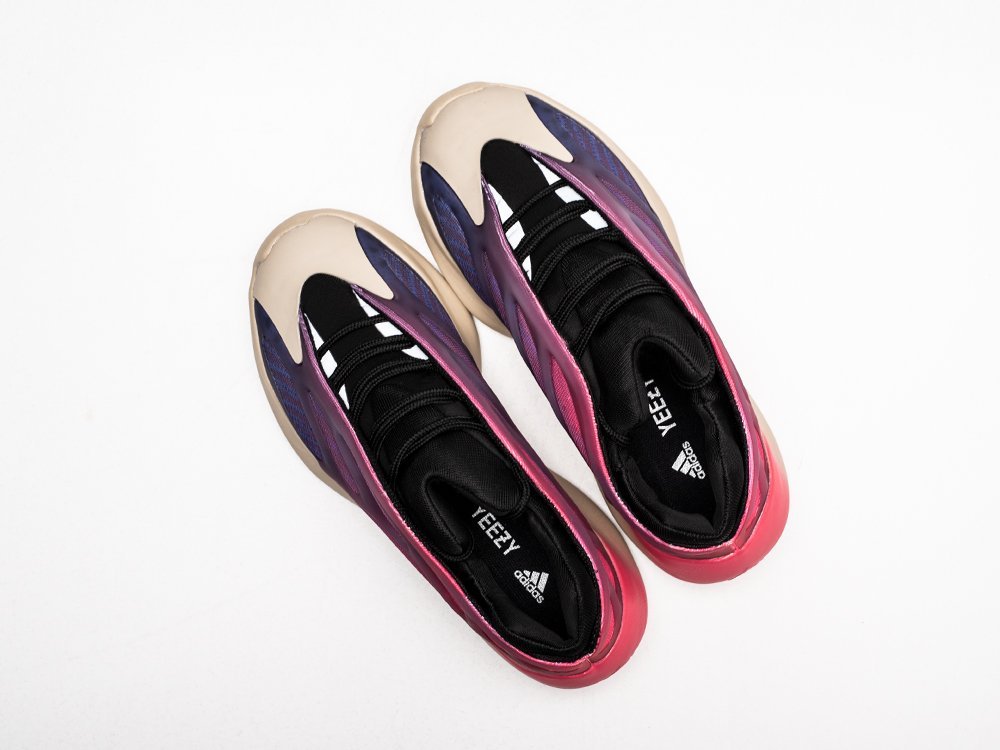 Adidas Yeezy Boost 700 v3 Fade Carbon WMNS разноцветные текстиль женские (AR25686) - фото 3