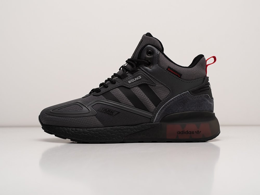 Adidas ZX 2K Boost High Winter серые текстиль мужские (AR25766) - фото 1 Adidas ZX 2K Boost High Winter серые текстиль мужские (AR25766) - фото 1