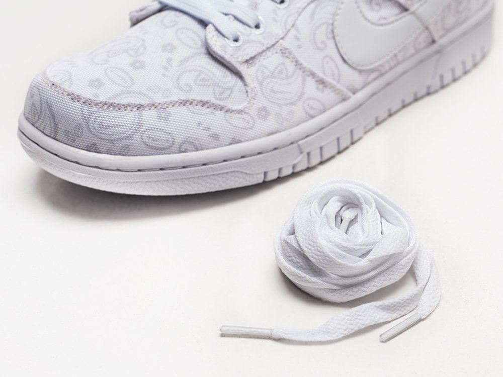 Nike SB Dunk Low Canvas белые текстиль мужские (AR25806) - фото 4 Nike SB Dunk Low Canvas белые текстиль мужские (AR25806) - фото 4