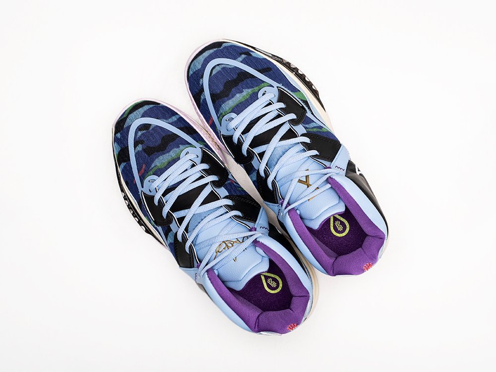 Nike Kyrie 8 Infinity Aluminium голубые текстиль мужские (AR25809) - фото 3 Nike Kyrie 8 Infinity Aluminium голубые текстиль мужские (AR25809) - фото 3