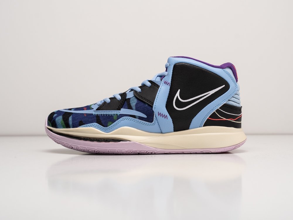 Nike Kyrie 8 Infinity Aluminium голубые текстиль мужские (AR25809) - фото 1 Nike Kyrie 8 Infinity Aluminium голубые текстиль мужские (AR25809) - фото 1