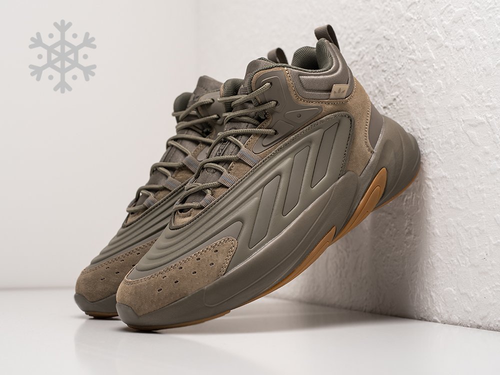 Adidas Ozelia Hi Winter зеленые замша мужские (AR25901) - фото 2 Adidas Ozelia Hi Winter зеленые замша мужские (AR25901) - фото 2