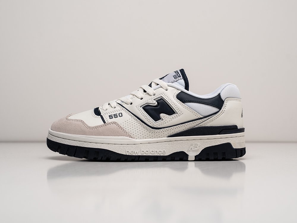 New Balance 550 Aime Leon Dore Winter белые кожа мужские (AR25922) - фото 1 New Balance 550 Aime Leon Dore Winter белые кожа мужские (AR25922) - фото 1
