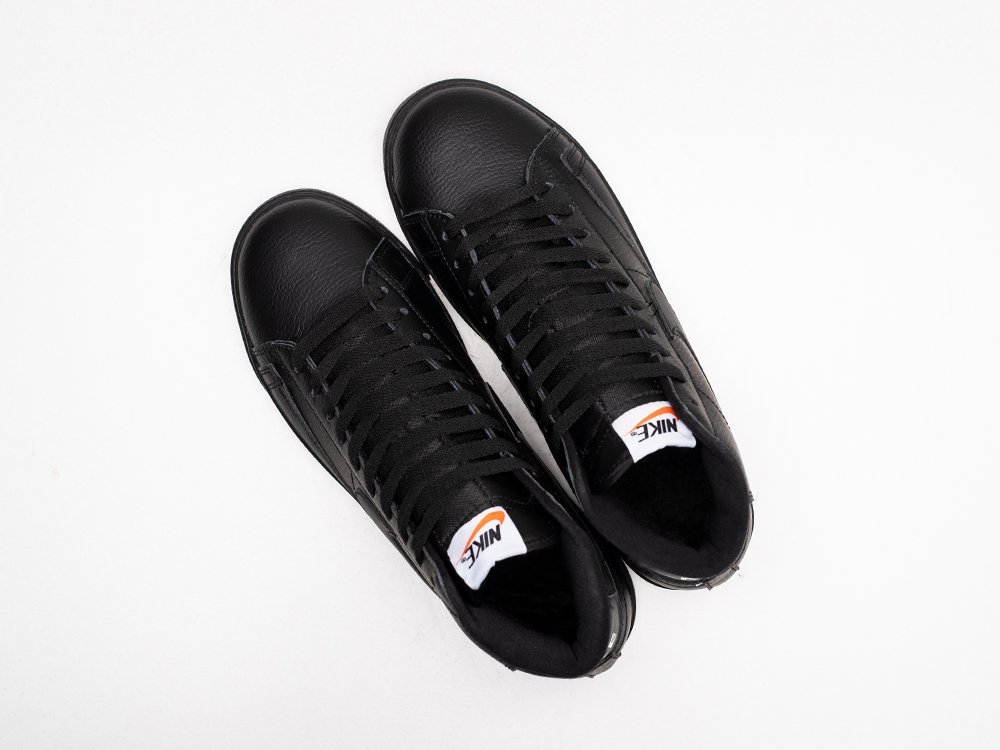 Nike Blazer Mid Winter черные кожа мужские (AR25924) - фото 3