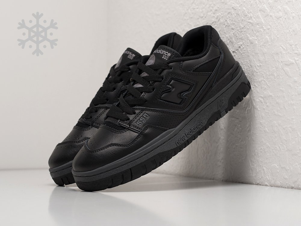 New Balance 550 Winter черные кожа мужские (AR25939) - фото 2 New Balance 550 Winter черные кожа мужские (AR25939) - фото 2