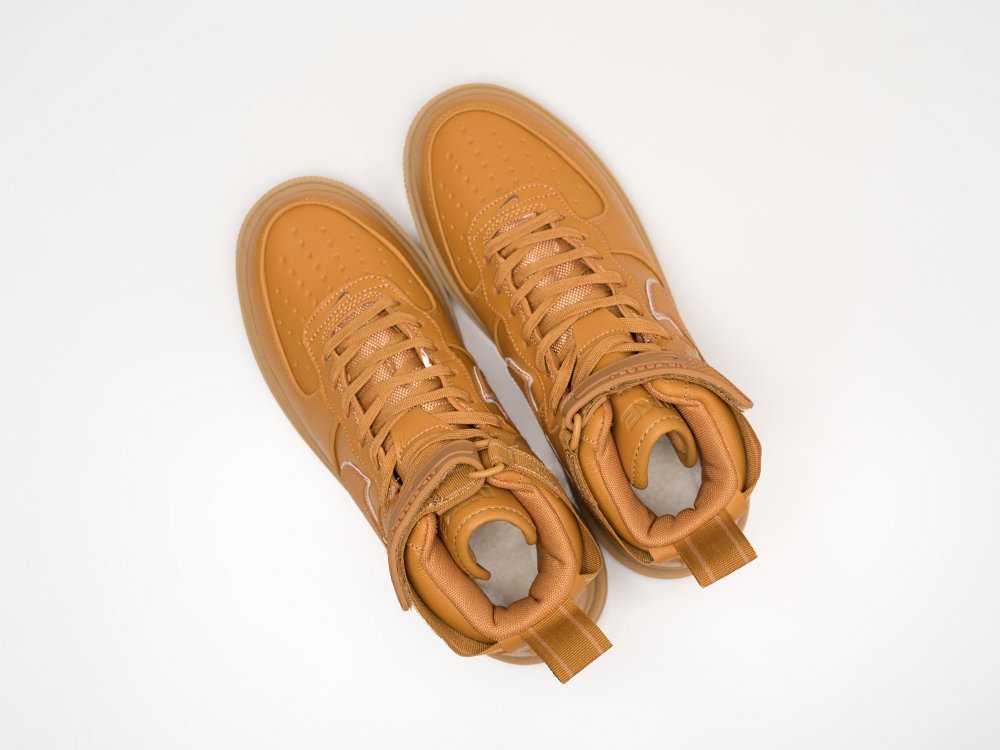 Nike Air Force 1 Gore-Tex Wheat коричневые кожа мужские (AR25940) - фото 3