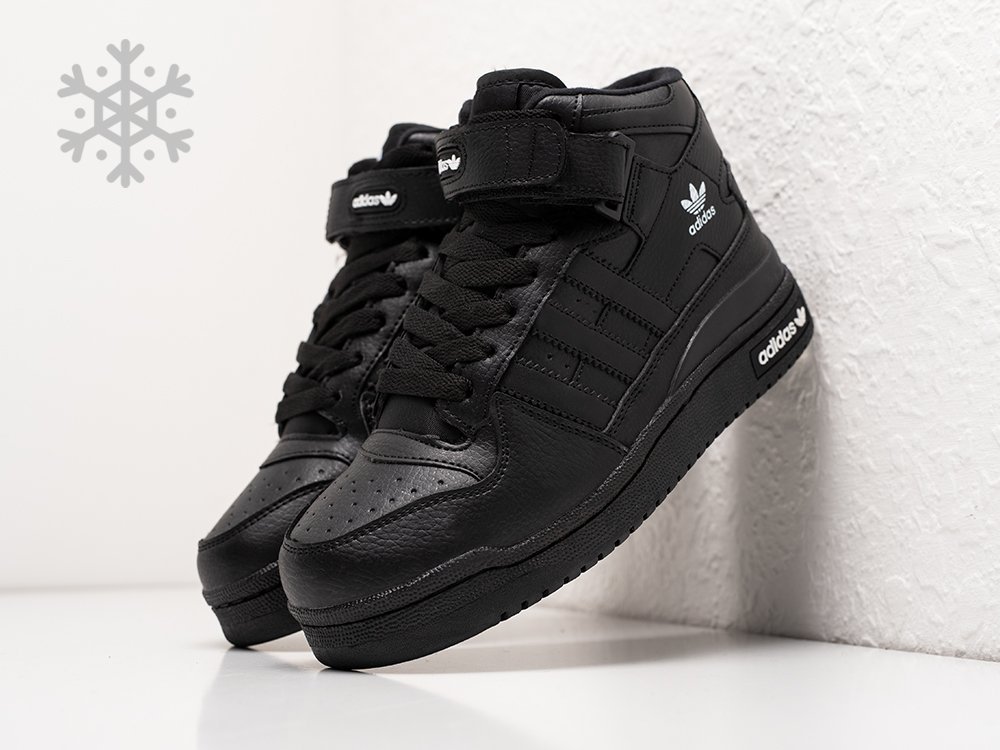 Adidas Forum 84 High Winter WMNS черные кожа женские (AR25957) - фото 2